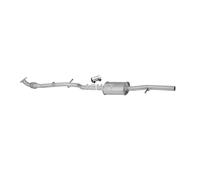 Asmet Hosenrohr Mittelschalldämpfer Mitteltopf Flexrohr für Agila 1.2 A Z12XEP