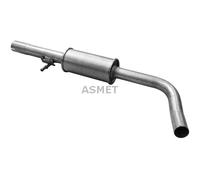 ASMET Mittelschalldämpfer Schalldämpfer für Skoda Octavia I 1U2 1U5