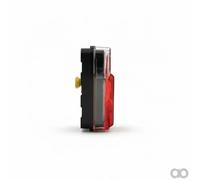 Aspöck - 188522002 - Leuchtlinse, Gelb/Rot/Transparent, Rechteckig Links/Rechts/Hinten Aspöck