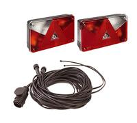 Aspöck Anhänger - Rückleuchten - Heckleuchten Multipoint V - Kabelbaum - Kabelsatz 7 Meter + DC Kabel 4,7 Meter, 13 pol