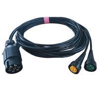 4m Knott Anschlusskabel 7-polig Multipoint 5-pol-bajonett Anhänger-kabel Knott Aspöck 402437.001
