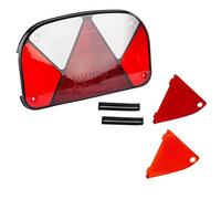 ASPÖCK Ersatzglas | Lichtscheibe | Multipoint II | links oder rechts | Originalnr.: 188470007 | Rücklicht | Multipoint 2 | Rückleuchte | Anhänger | Ersatzteil | Leuchte
