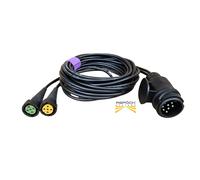 Aspöck Anhängerkabel 7m 13pol. Kabelbaum Pkw Anhänger Rückleuchten Stromkabel