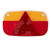 Aspöck Lichtscheibe Ersatzglas Multipoint III universal links und rechts 244 mm breit 138 mm hoch E4 Zulassung für Anhänger Rückleuchten Abdeckung Lampenglas Austausch Ersatzteil