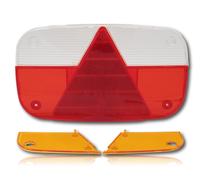 ASPÖCK Lichtscheibe Multipoint 3 III LINKS oder RECHTS (Ersatzglas) PKW Anhänger