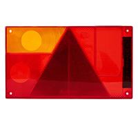 ASPÖCK Lichtscheibe Multipoint I links 240 x 140 mm für Anhänger Lkw LED