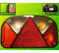 Aspöck Multipoint 2 Anhängerleuchte rechts Rückleuchte 247210007 bzw. 247210000
