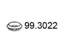 ASSO Dichtring, Abgasrohr 993022 für VW