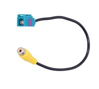 Astibym Rückfahrkamera-Adapterkabel mit Kupferkern für W204 W211 | PVC-Gehäuse, Wetterfest, Signalübertragung, Navigationsvideoeingang, Comand PCM 2.1