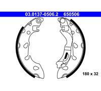 ATE 03.0137-0506.2 Bremsbackensatz für FIAT,FORD