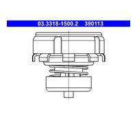 ATE 03.3318-1500.2 Reparatursatz, Hauptbremszylinder