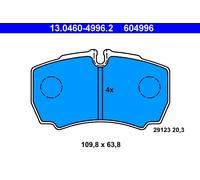 Bremsbelagsatz ATE 13.0460-4996.2