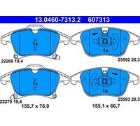 Bremsbelagsatz ATE 13.0460-7313.2, Vorne