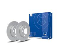ATE Bremsscheibe 24010901231 voll 230mm 9mm für VAG