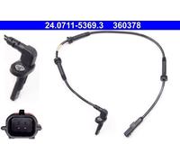 ATE 24071153693 ABS Sensor Raddrehzahl-Geber Drehzahl-Fühler vorne