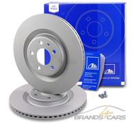 ATE 2x BREMSSCHEIBE Ø330 HINTEN FÜR AUDI A4 A5 A6 A7 A8 PORSCHE MACAN VW TOUAREG