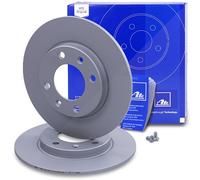 ATE Bremsscheibe hinten rechts links voll 247mm für PEUGEOT CITROËN 24.0108-0106.1