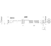 83.7713-0487.3 Bremsschlauch