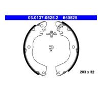 1x Bremsbackensatz ATE 03.0137-0525.2 passend für CITROËN MITSUBISHI PEUGEOT