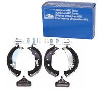 ATE Bremsbackensatz Original Kit hinten rechts links mit Radbremszylinder 20,6mm für FIAT ALFA ROMEO 03.0420-4520.3