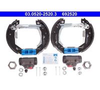 ATE Bremsbackensatz 03.0520-2520.3 CITROËN XSARA CITROËN ZX PEUGEOT 306 Schräghe