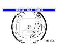 Bremsbackensatz ATE 03.0137-0322.2