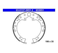 ATE Bremsbackensatz, Feststellbremse 03.0137-3051.2