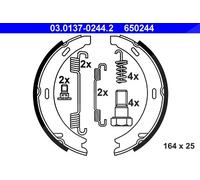 Ate Bremsbackensatz, Feststellbremse [Hersteller-Nr. 03.0137-0244.2] für Mercedes-Benz