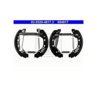 BREMBO Bremsbackensatz + Handbremshebel hinten für OPEL Astra F G Corsa C Tigra