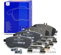 1x ORIGINAL ATE BREMSBELÄGE BREMSKLÖTZE VORNE