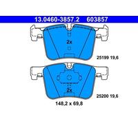 Original ATE 13.0460-3857.2 Bremsbelagsatz, Scheibenbremse