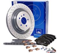ATE Bremsenkomplettsatz Ø 345 mm hinten Mercedes W166 ML 300 350 500 GLE AMG 63