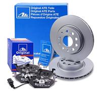 ATE Bremsenset Vorderachse inkl. Bremsscheiben vorne Ø 280 mm und Bremsbeläge vorne Kompatibel mit AUDI A3, SEAT ALTEA, LEON, TOLEDO 3, SKODA OCTAVIA 2, YETI, VW BEETLE, CADDY 3, GOLF 5 + 6, JETTA