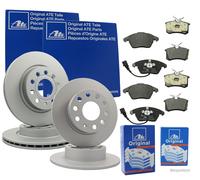 ATE Bremsenset vorne hinten Bremsscheiben CERAMIC Bremsbeläge SEAT SKODA