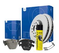 ATE Bremsenset + WK für BMW 7 F01 F02 VA Ø374mm verst. Bremse + Bremsenreiniger
