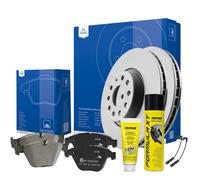 ATE Bremsenset + WK für BMW 7 F01 VA Ø374mm verst. Bremse + Ceratec + Reiniger