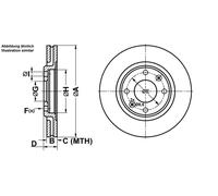 24.0124-0139.1 Bremsscheibe