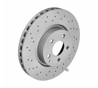 ATE Bremsscheibe 24013201001 Gelocht 322mm 32mm für Mercedes