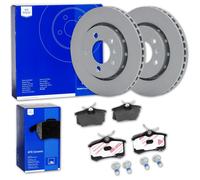 ATE BREMSSCHEIBEN 254mm + CERAMIC BELÄGE HINTEN passend für VW POLO 6R 6C