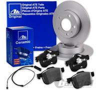 ATE BREMSSCHEIBEN 259mm + CERAMIC BELÄGE HINTEN passend für MINI F55 F56 F57
