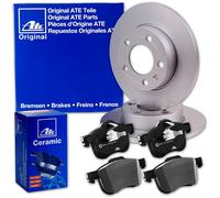ATE BREMSSCHEIBEN 265mm + CERAMIC BELÄGE HINTEN passend für MAZDA 3 BM BN