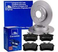 ATE BREMSSCHEIBEN 265mm + CERAMIC BELÄGE HINTEN passend für RENAULT ESPACE 3