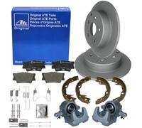 ATE Bremsscheiben 281mm Bremssattel Rep-Satz Hinten für TOYOTA RAV 4 III IV