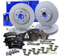ATE BREMSSCHEIBEN Ø320/300 +CERAMIC BREMSBELÄGE VORNE+HINTEN FÜR AUDI Q5 8R