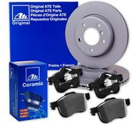 ATE BREMSSCHEIBEN 324mm + CERAMIC BELÄGE VORNE für RENAULT ESPACE 4 + VEL SATIS