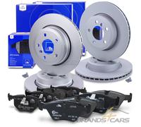 ATE BREMSSCHEIBEN Ø325/320 + CERAMIC BREMSBELÄGE VORNE+HINTEN FÜR BMW X3 E83