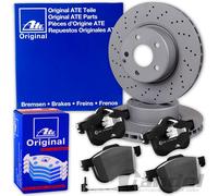 ATE BREMSSCHEIBEN 350mm + BELÄGE VORNE für MERCEDES S-KLASSE W221 + SL R230