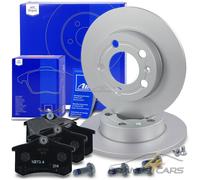 ATE BREMSSCHEIBEN+BELÄGE HINTEN FÜR AUDI A1 SEAT IBIZA 4 SKODA FABIA 3 VW POLO 6
