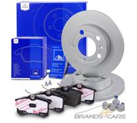 ATE BREMSSCHEIBEN+BELÄGE HINTEN FÜR AUDI A1 SEAT IBIZA 5 SKODA FABIA 3 VW POLO 6