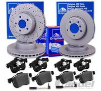 ATE BREMSSCHEIBEN + BELÄGE VORNE + HINTEN für MERCEDES GLC X253 C253 W253